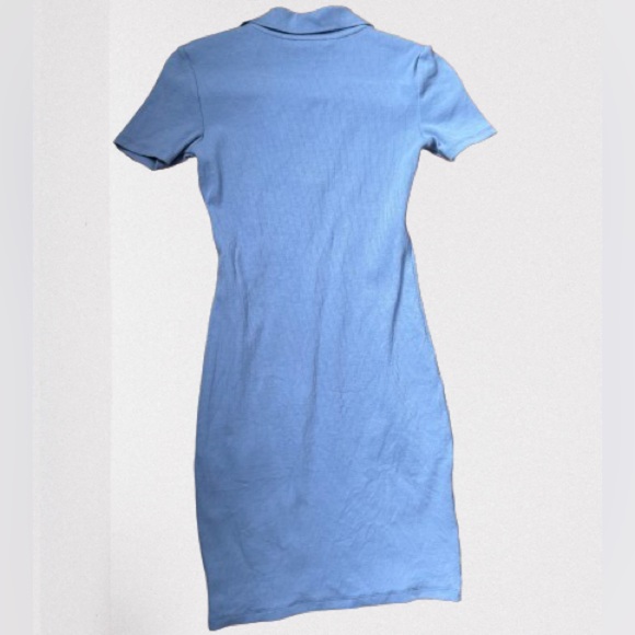 Lilac tight-fitting collared zara dress - Picture 3 of 3